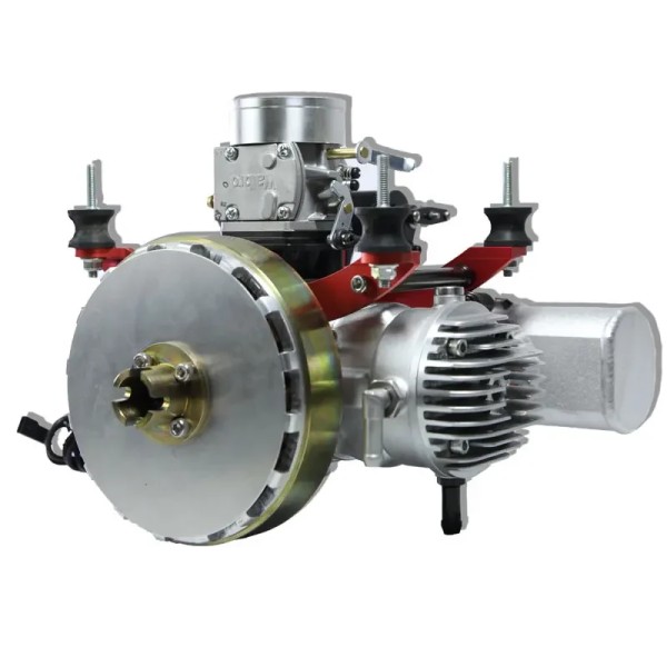DLE 128 HD Drone Engine 7.4kw Water-Cooled Hybrid Electricity Generator Gasoline Engine Electric Kit